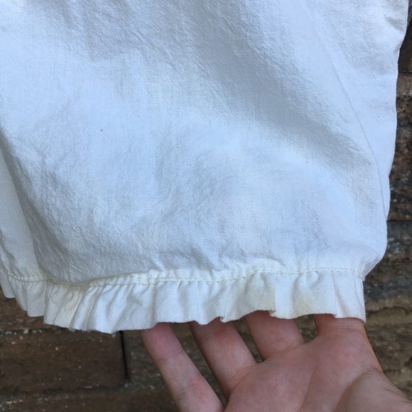 Embroidered Cute Tank Top Ruffle Girls Peplum Kids - Picture 4 of 5